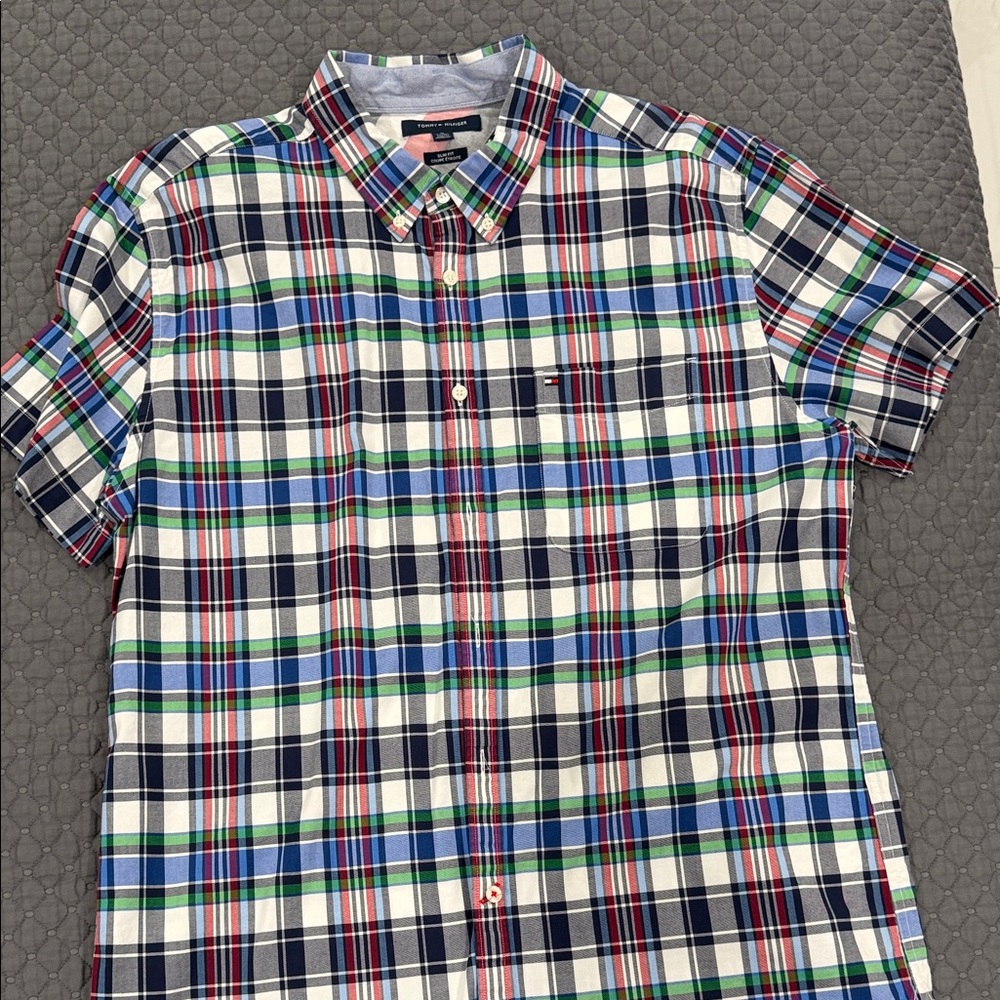 Tommy Hilfiger Men's Multicolor Plaid Shirt